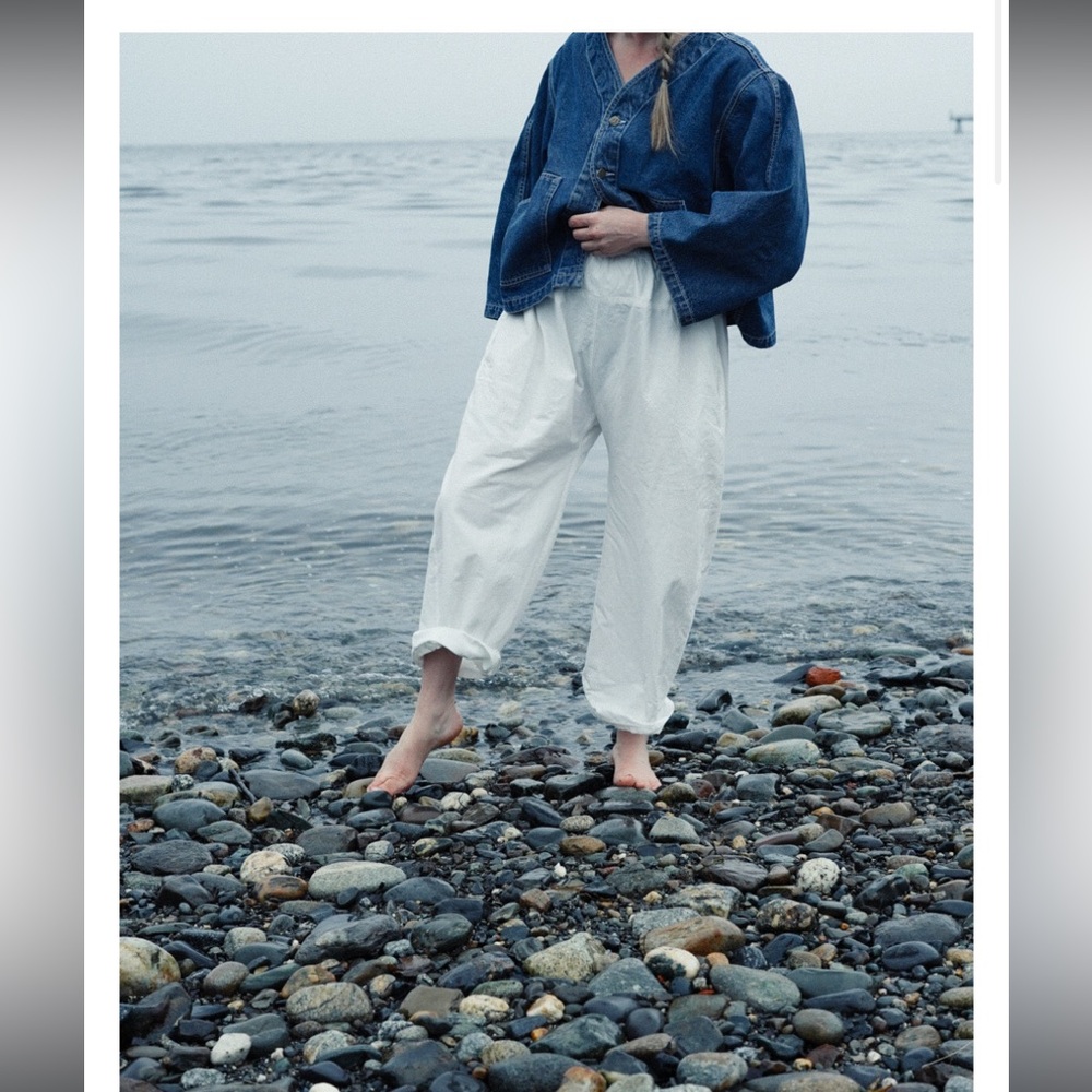 Rudy Jude Adult Jumper Pant in Salt. Size M NWT